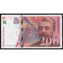 FRANCE - 200 FRANCS EIFFEL 1996 - TYPE 1995 - PICK 159