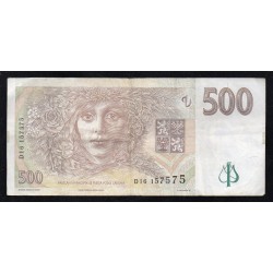 CZECHOSLOVAKIA - PICK 20 -  500 KORUN - 1997