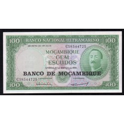 MOZAMBIQUE - PICK 117 a - 100 ESCUDOS - NOT DATED - 1976