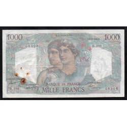 FRANCE - PICK 130 - 1000 FRANCS MINERVE ET HERCULE - 05/05/1948