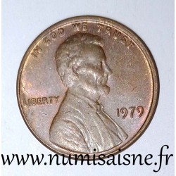 UNITED STATES - KM 201 - 1 CENT 1979 - Philadelphia - LINCOLN SMALL CENT - MEMORIAL