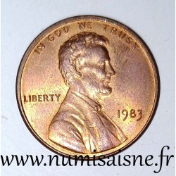 UNITED STATES - KM 201 - 1 CENT 1980 - Philadelphia - LINCOLN SMALL CENT - MEMORIAL