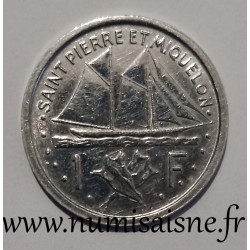 SAINT PIERRE ET MIQUELON - KM 1 - 1 FRANCS  1948