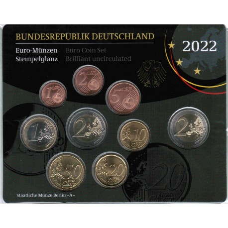 GERMANY - MINTSET BU 2022 - A - 5.88 EUROS