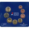 ITALY - 3.88 € - MINTSET BU 2022 - 8 COINS