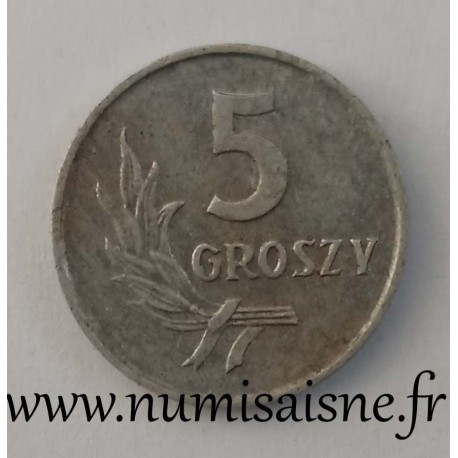 POLAND - Y a46 - 5 GROSZY 1970