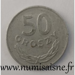 POLOGNE - Y 48.1  - 50 GROSZY 1976
