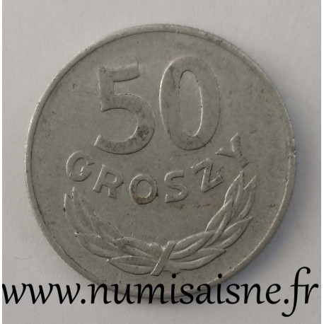 POLAND - Y 48.1  - 50 GROSZY 1976