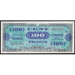 FRANCE - PICK 105s - 100 FRANCS VERSO FRANCE - 1945 - SERIE 4