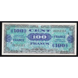 FRANCE - PICK 105s - 100 FRANCS VERSO FRANCE - 1945 - SERIE 4