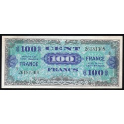 FRANCE - PICK 105s - 100 FRANCS VERSO FRANCE - 1945 - SERIE 4
