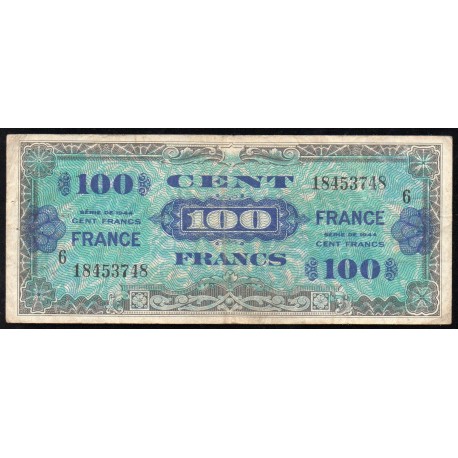 FAY VF 25/6 - 100 FRANCS VERSO FRANCE - 1945 - SÉRIE 6 - PICK 123c