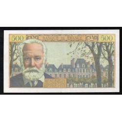 FRANCE - 500 FRANCS VICTOR HUGO - 10/07/1958