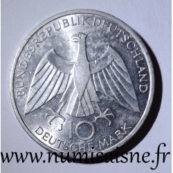 GERMANY - KM 131 - 10 MARK 1972 J - Hamburg - MUNICH OLYMPIC GAMES