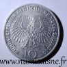 GERMANY - KM 135 - 10 MARK 1972 F - Stuttgart - Munich Olympic Games - Flame