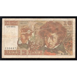 FRANCE -PICK 150 - 10 FRANCS BERLIOZ - 02/06/1977 - N.300