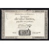 ASSIGNAT DE 10 LIVRES - 24/10/1792 - DOMAINES NATIONAUX - SERIE 9959