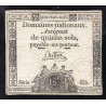 ASSIGNAT DE 15 SOLS - 24/10/1792 - DOMAINES NATIONAUX - SERIE 538