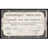 ASSIGNAT OF 250 LIVRES - 7 VENDEMIAIRE L'AN 2 - NATIONAL DOMAINS - 7818 SERIES