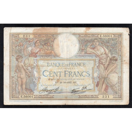 FRANCE - PICK 86 - 100 FRANCS Luc Olivier MERSON - 21/10/1937 - E.56001