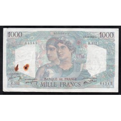 FAY 41/17 - 1000 FRANCS MINERVE ET HERCULE - 03/10/1946 - R.352 - PICK 130