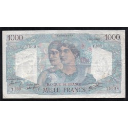 FAY 41/15 - 1000 FRANCS MINERVE ET HERCULE - 11/07/1946 - T.303 - PICK 130