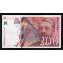 FAY 75/02 - 200 FRANCS EIFFEL TYPE 1995 - 1996 - N 032110017 - PICK 159