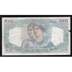 FRANCE - PICK 130 - 1000 FRANCS MINERVE ET HERCULE - 25/04/1946 - W.258