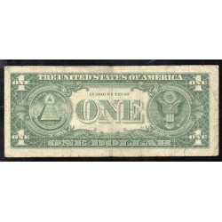 UNITED STATES OF AMERICA - PICK 443 b - 1 DOLLAR 1963 A - SERIE G