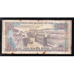 VIETNAM - PICK 107 a - 2.000 DONG - 1988