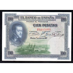 SPAIN - PICK 69 - 100 PESETAS 1925 - 01/07/1925