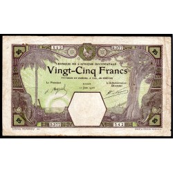 FRENCH WEST AFRICA - PICK 42 - 1.000 FRANCS - 27/12/1948