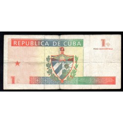 CUBA - PICK FX 37 - 1 PESO CONVERTIBLE - 1994