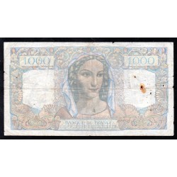 FRANCE - PICK 130 - 1000 FRANCS MINERVE ET HERCULE - 07/03/1946