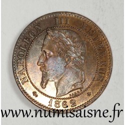 FRANCE - KM 796 - 2 CENTIMES 1862 A - Paris - TYPE NAPOLEON III
