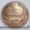 FRANCE - KM 840 - 1 CENTIME 1901 - TYPE DUPUIS