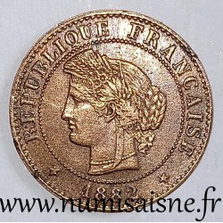 FRANCE - KM 826 - 1 CENTIME 1882 A - Paris - TYPE CÉRÈS