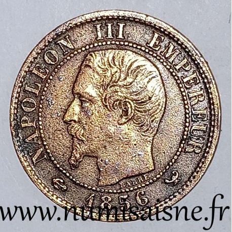 FRANCE - KM 775 - 1 CENTIME 1856 W - Lille - NAPOLÉON III