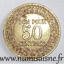 GADOURY 421 - 50 CENTIMES 1929 - TYPE CHAMBRE DE COMMERCE - KM 884