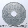 FRANKREICH - KM 900 - 20 CENTIMES 1941 - TYP 20 - Dünne Rand