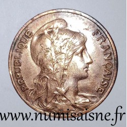 GADOURY 277 - 10 CENTIMES 1908 - TYPE DUPUIS - Taché - KM 843