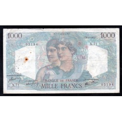 FAY 41/05 - 1000 FRANCS MINERVE ET HERCULE - 28/06/1945 - X.71