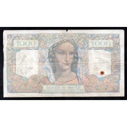 FRANCE - PICK 130 - 1000 FRANCS MINERVE ET HERCULE - 28/06/1945 - H.54