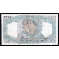 FRANCE - PICK 130 - 1000 FRANCS MINERVE ET HERCULE - 28/06/1945 - S.56