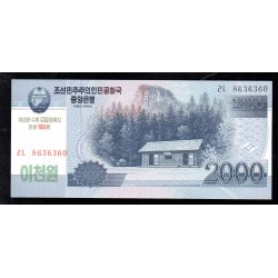 NORDKOREA -  PICK CS 16 - 2.000 WON - 2013 - 100 JAHRE KIM II GESUNGEN