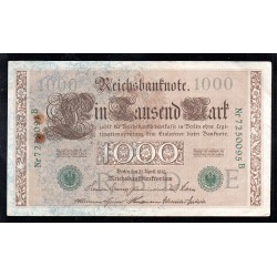 GERMANY - PICK 45 b - 1000  MARK - 21/4/1910