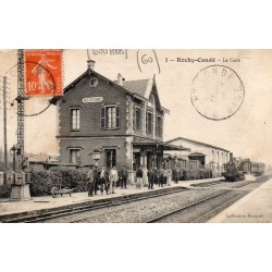 County 60510 - ROCHY-CONDÉ - THE TRAIN STATION