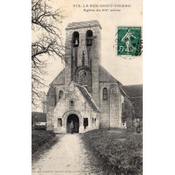 County 60510 - LA-RUE-SAINT-PIERRE - CHURCH OF THE XVTH CENTURY