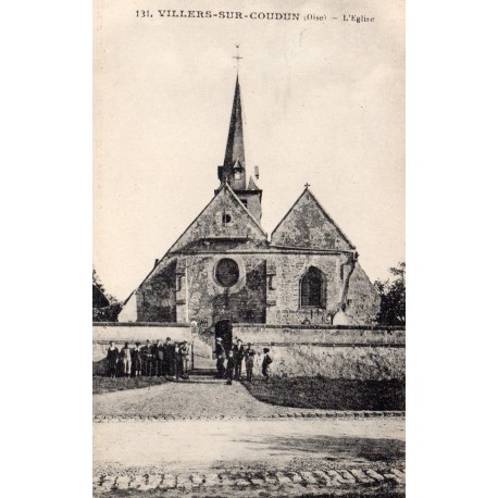 County 60150 - VILLERS-SUR-COUDUN - THE CHURCH