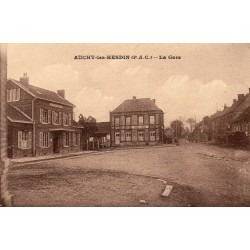 County 62770 - AUCHY-LES-HESDIN - THE TRAIN STATION